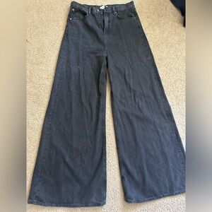 Free People Wide Leg Jeans